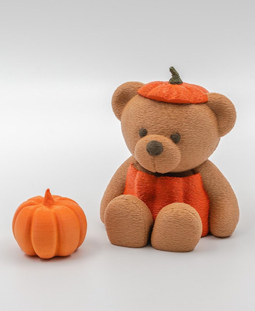 Pumpkin Bear 3d model