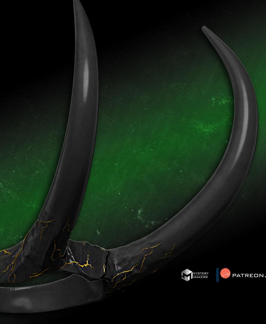 Loki GOAT crown 3d model