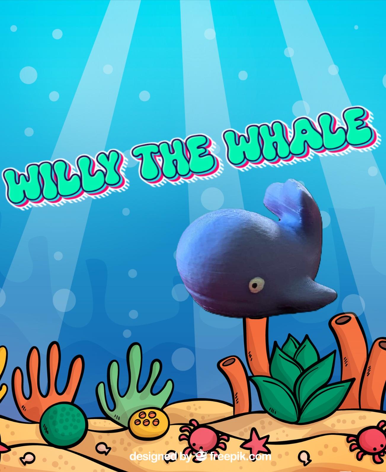 Willy The Whale 3d model