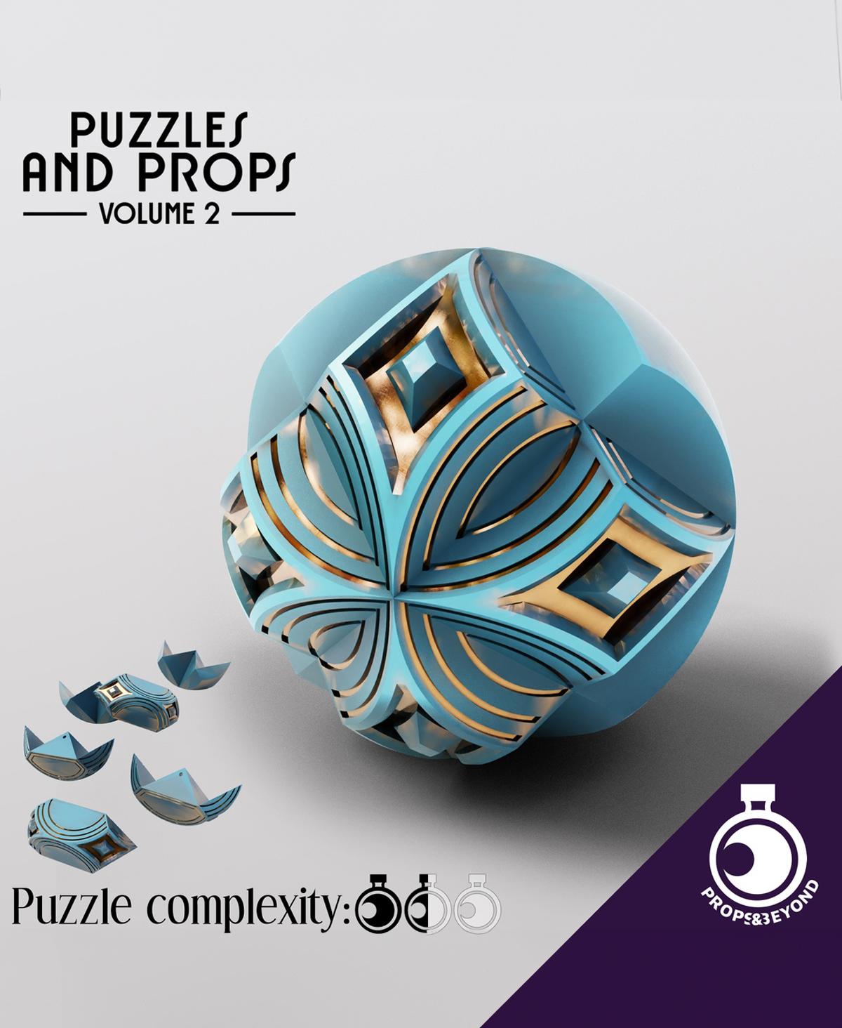 Puzzle Collection - Puzzles and Props - Volume 2 3d model