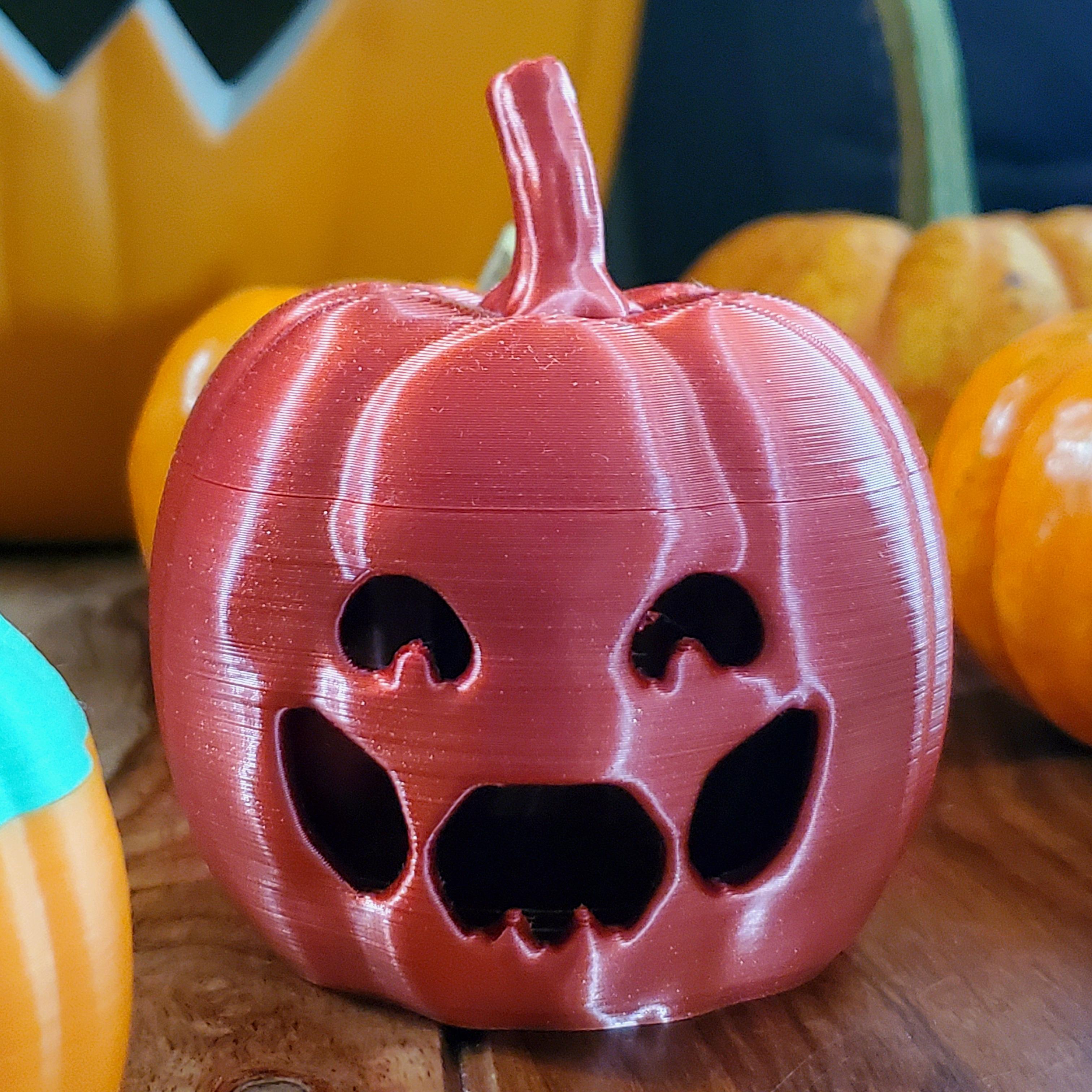 Classic Jack-O Pumpkin Jar 3d model