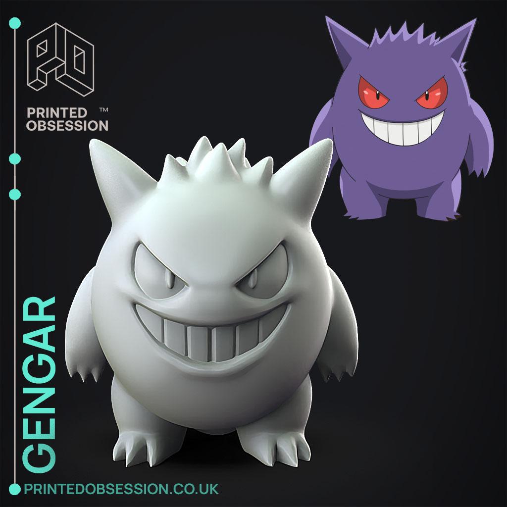 Gengar - Pokemon - Fan Art 3d model