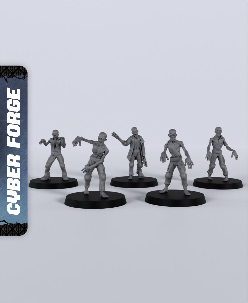 Cyber Mutants - With Free Cyberpunk Warhammer - 40k Sci-Fi Gift Ideas for RPG and Wargamers 3d model