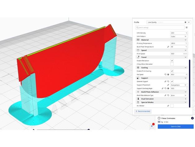 Bissell vacuum clip remix 3d model