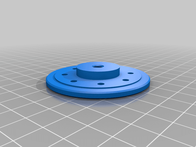 Motorised camera dolly for orbital timelapses 3d model