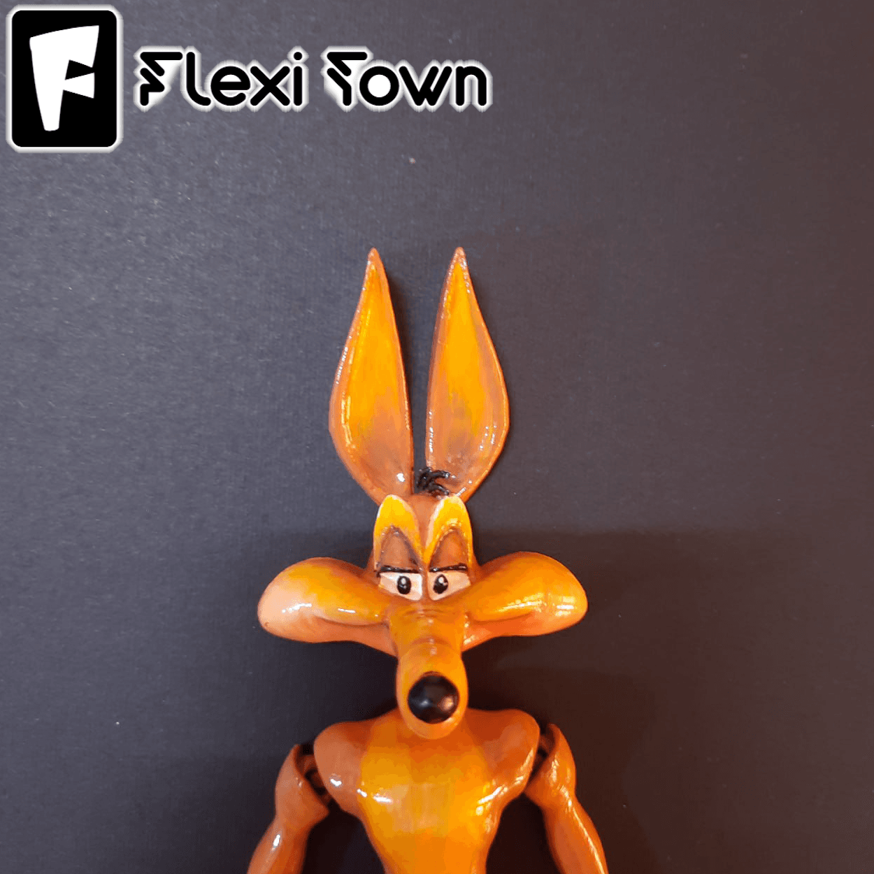 Flexi Print-in-Place Wile E. Coyote 3d model