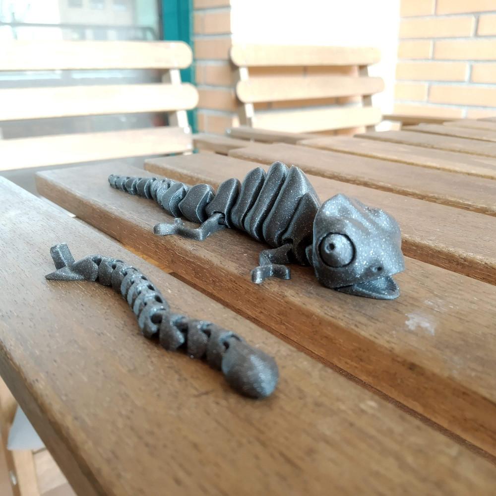 Articulated Chameleon 3d model