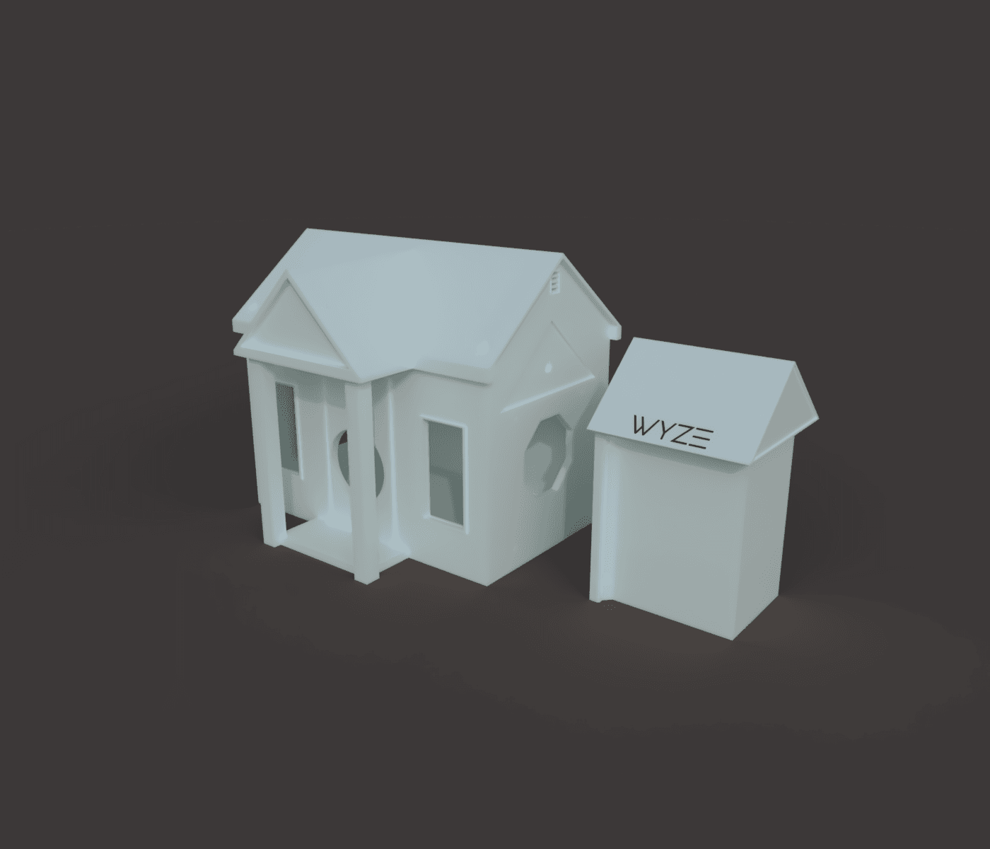 WyzeHouse - Wyze Cam V3 Birdhouse 3d model