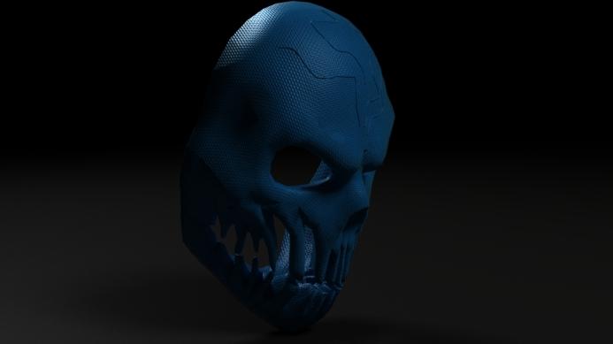 mask of death.stl 3d model