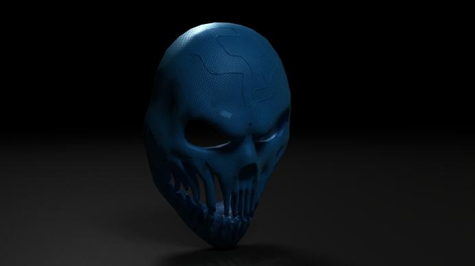 mask of death.stl 3d model