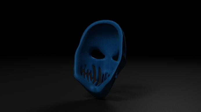 mask of death.stl 3d model