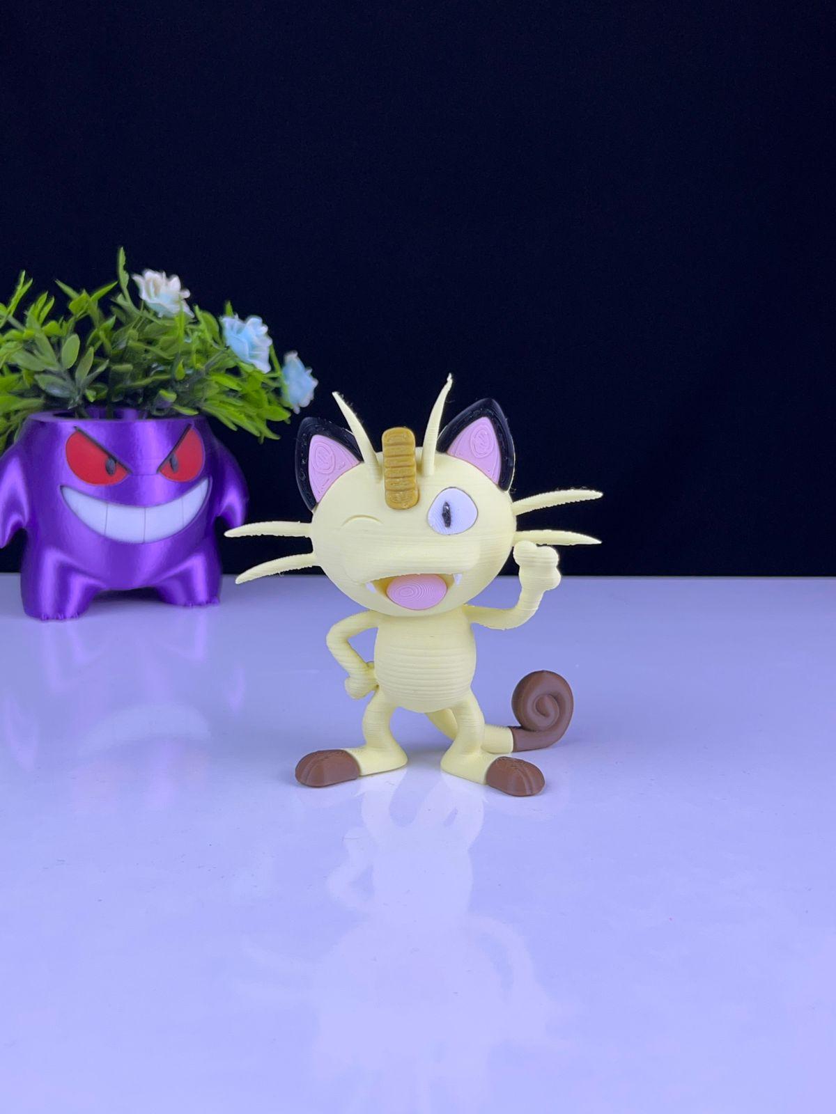 Meowth V2 - Multipart 3d model