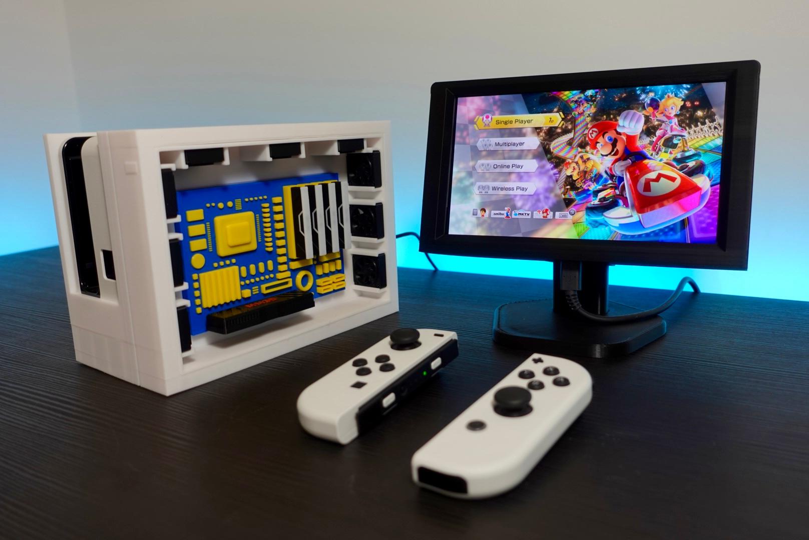 Custom PC Display for Nintendo Switch (OLED/Original) 3d model