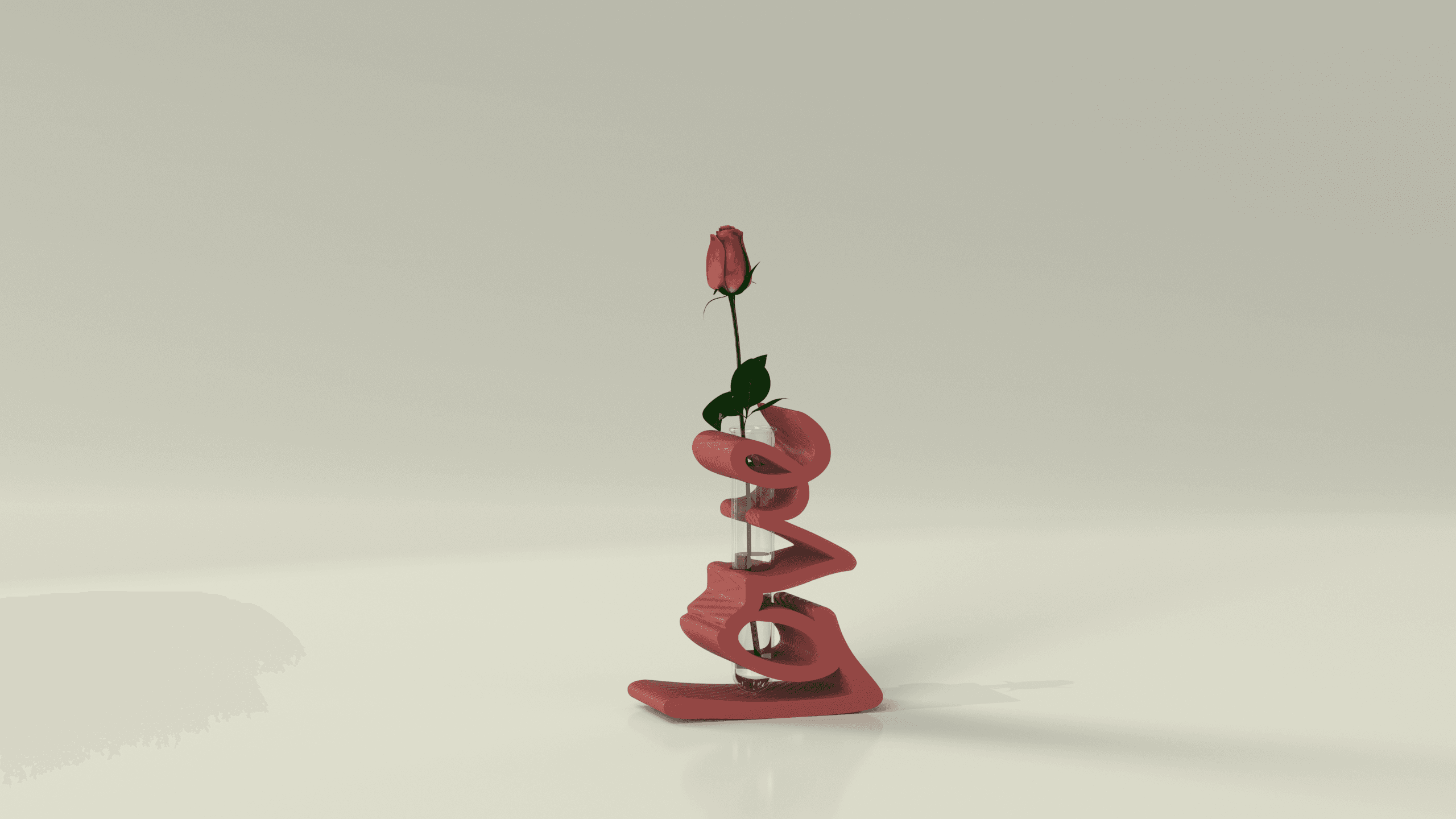 love vase.stl 3d model