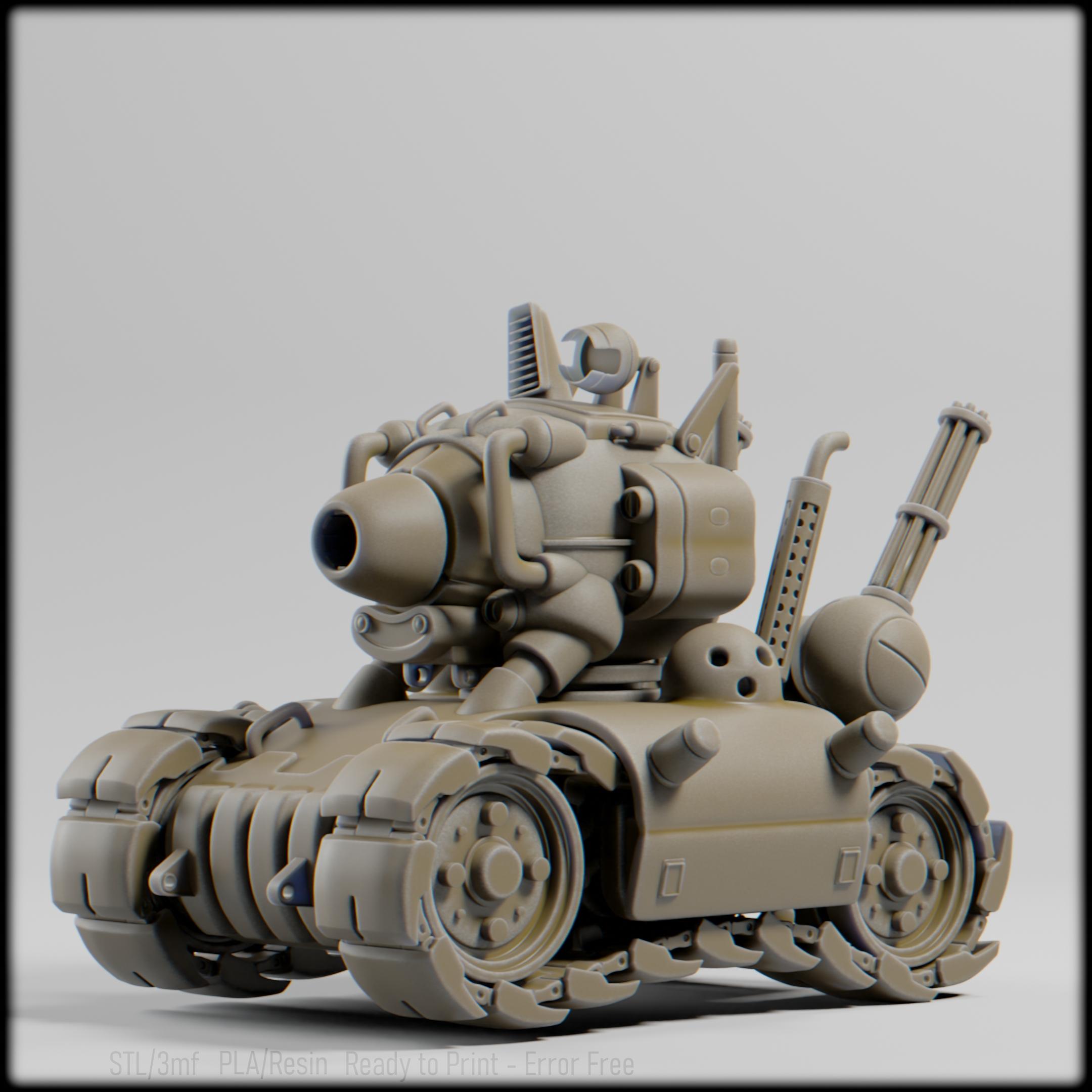 Super Vehicule Metal Slug 3d model