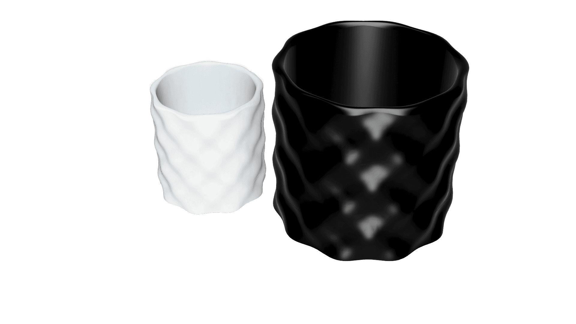 Wavy Planter / Vase 3d model