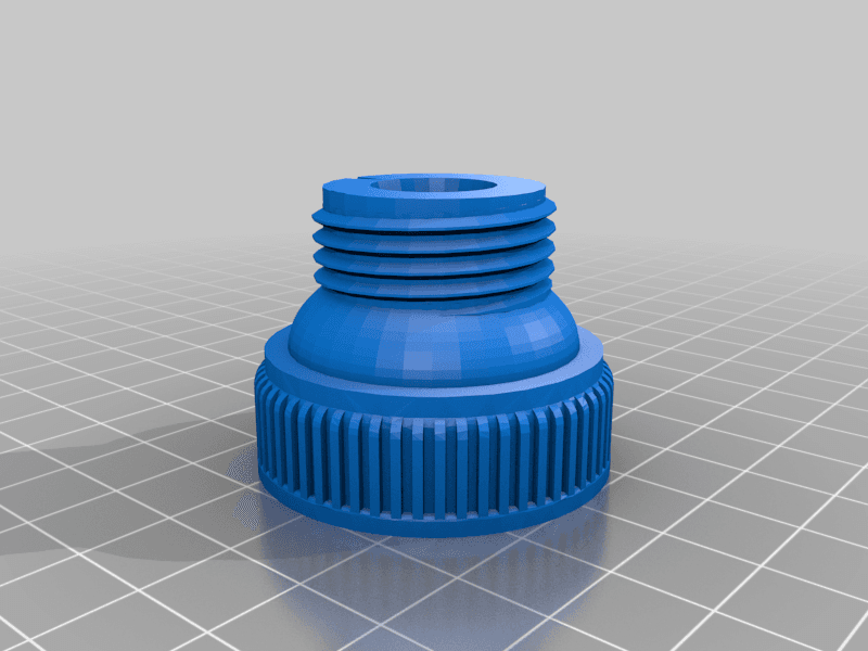 US Milk jug to hose connector 3d model