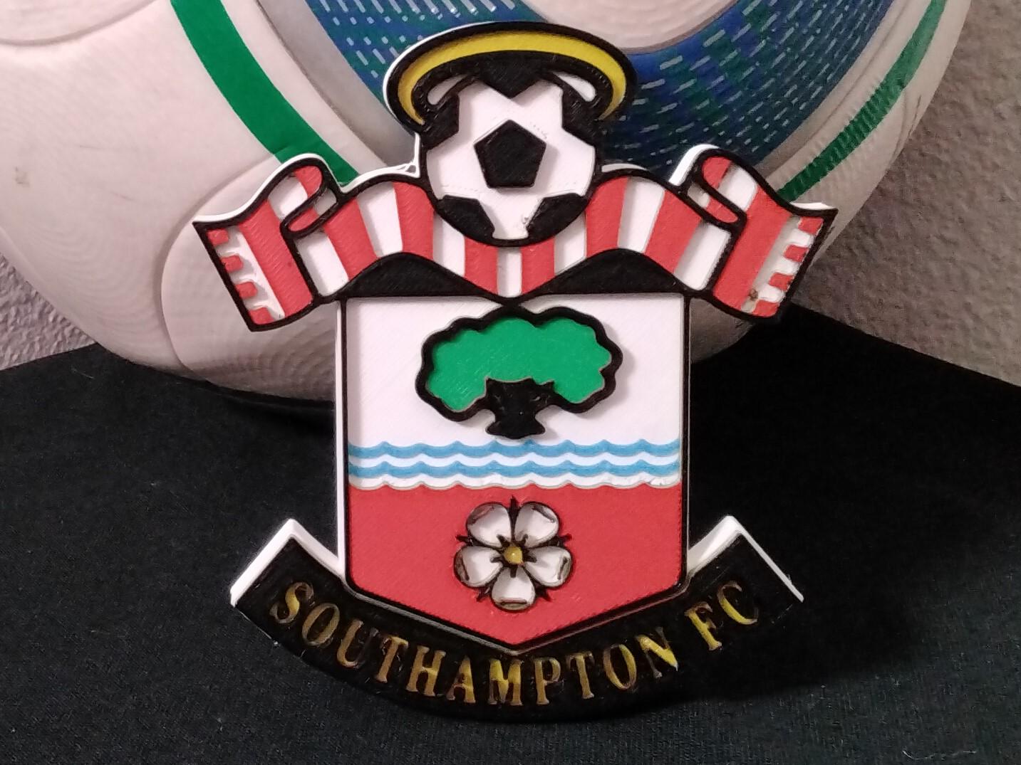 Southampton FC coaster or plaque 3d model