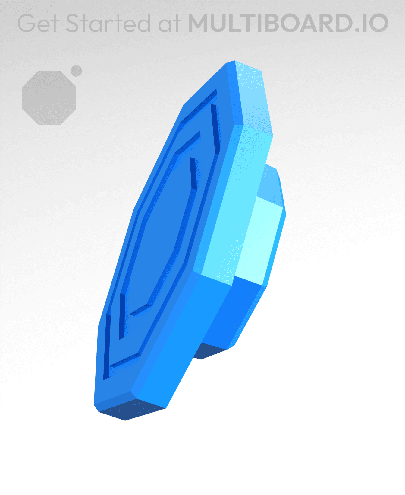 Push-Fit Cap 3d model