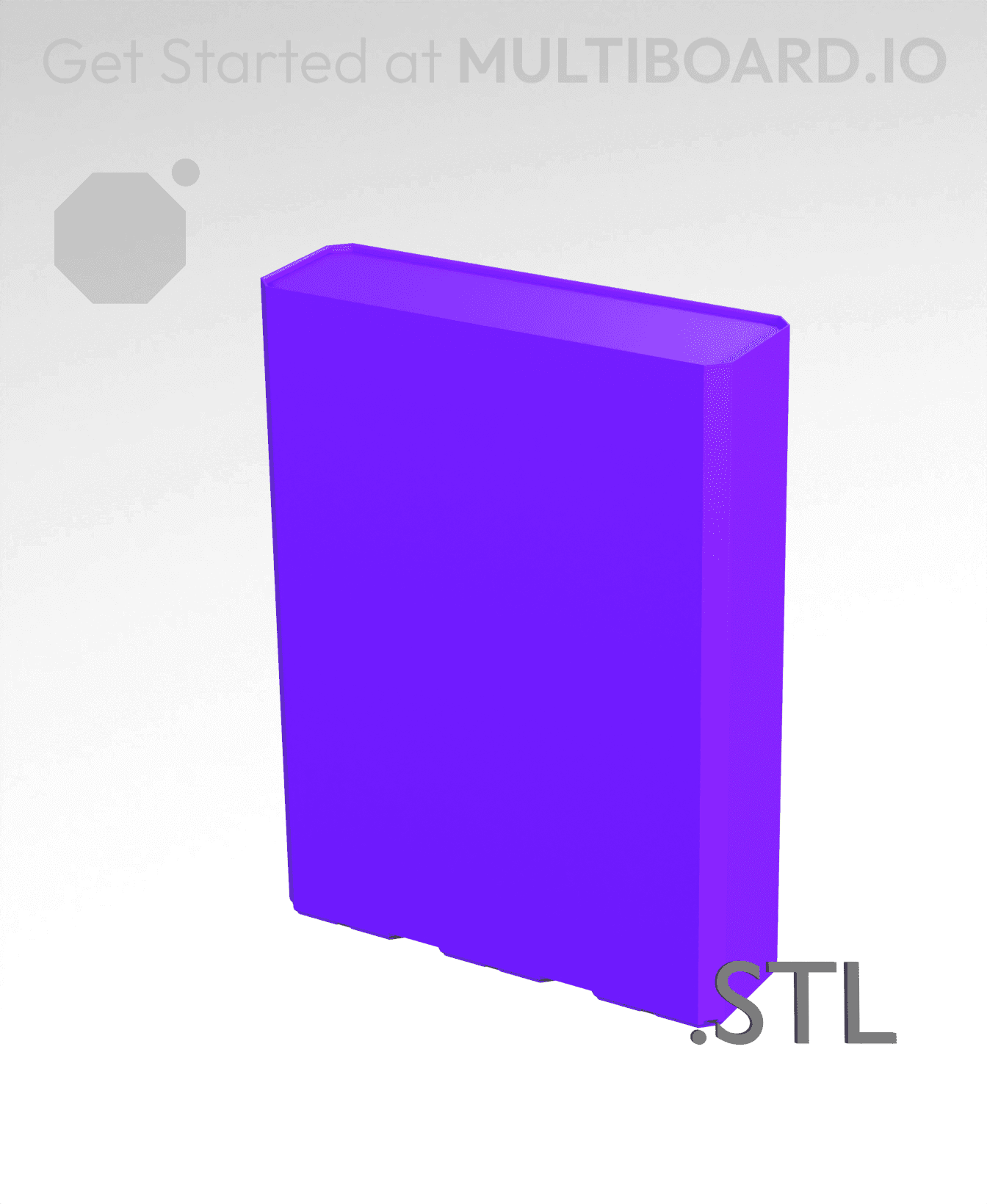 3x1x4 - Multibin Insert - STL Remixing File 3d model