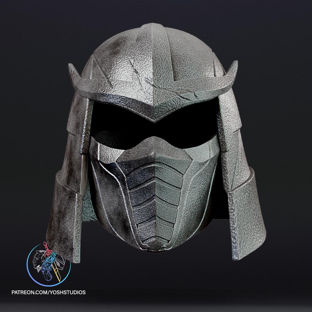 Classic Shredder Helmet 3D Print File STL 3d model