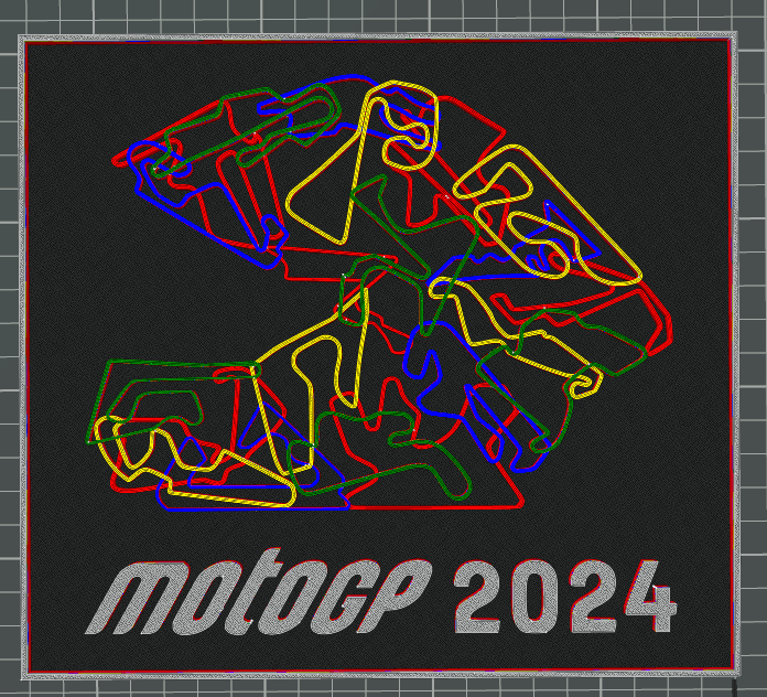 MotoGP 2024 Art 3d model