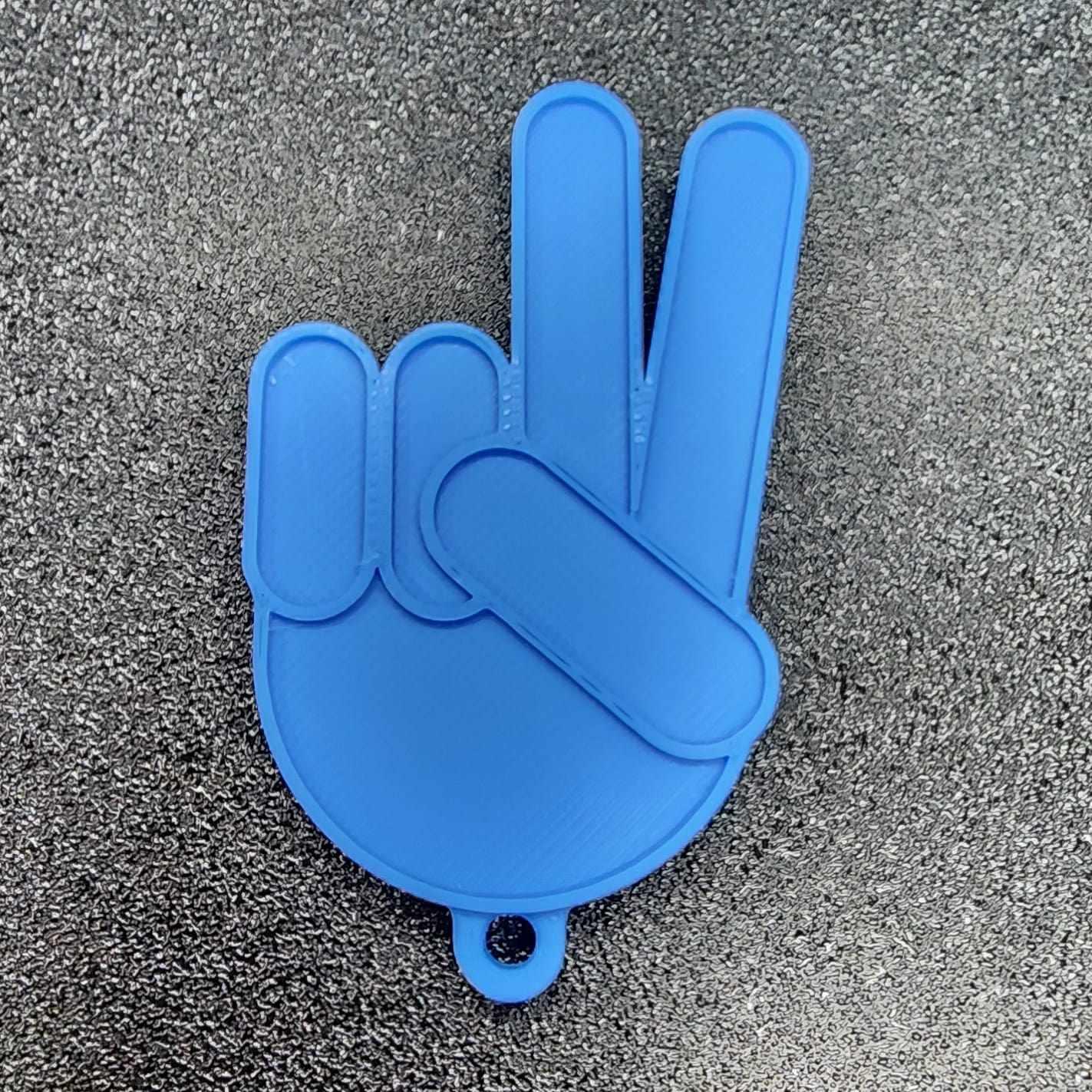 RTK-Peace-Keychain.stl 3d model