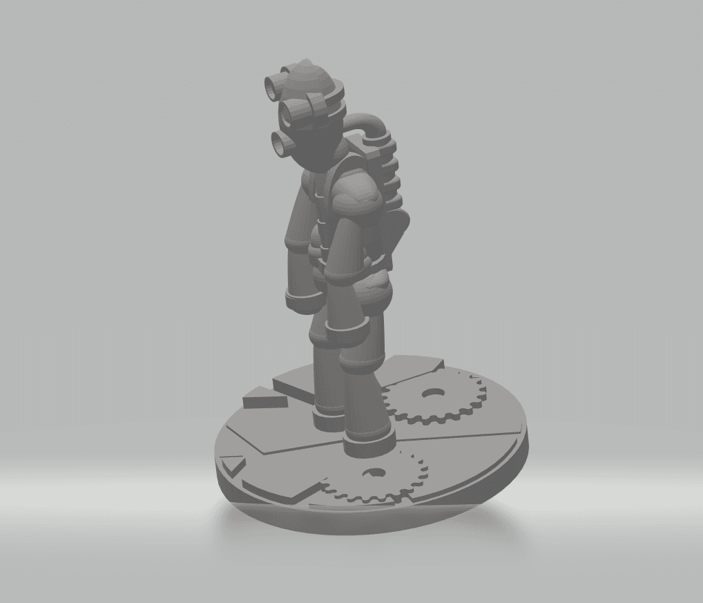 FHW: Weird Trooper with base 3d model