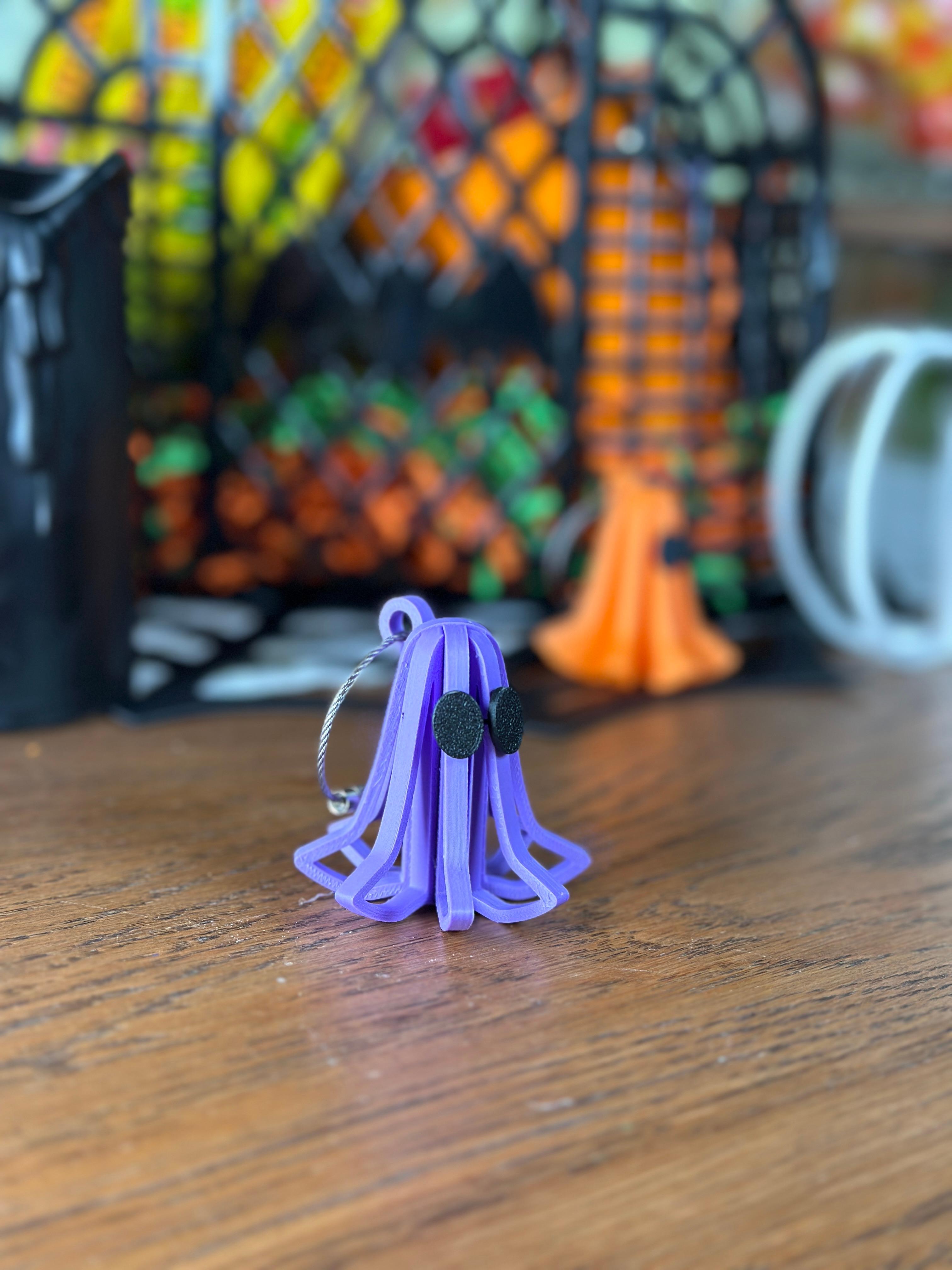 2" Hallow Ghost Keychain 3d model