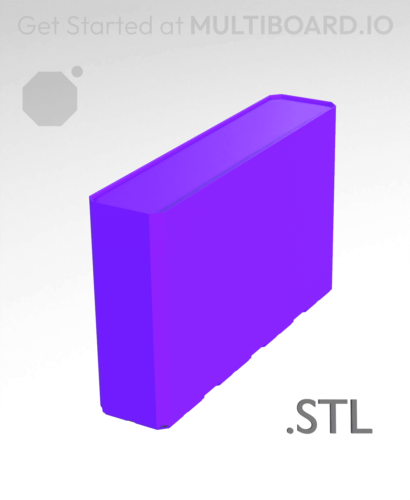 1x4x2·5 - Multibin Insert - STL Remixing File 3d model