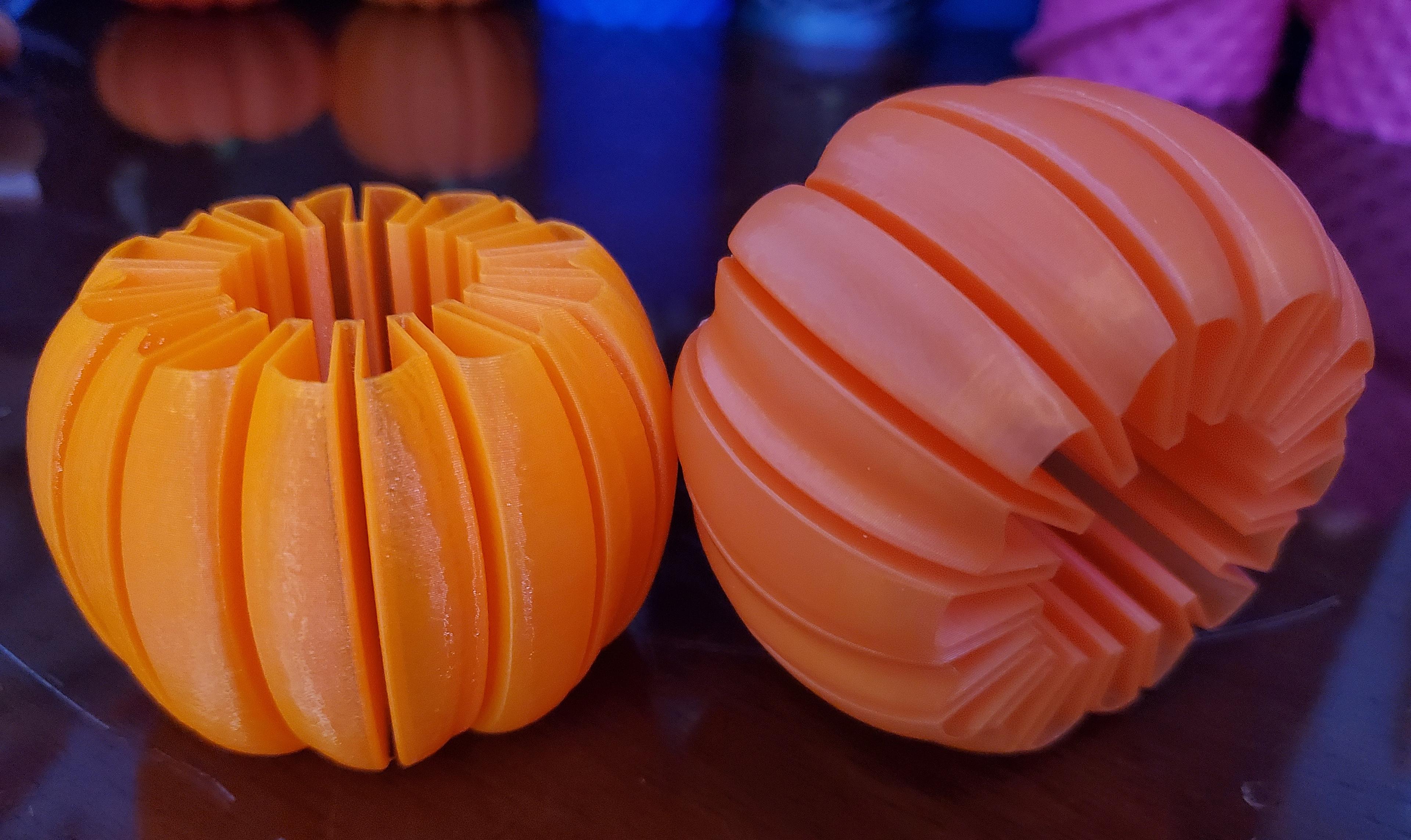 Flexi Fidget Pumpkin 3d model