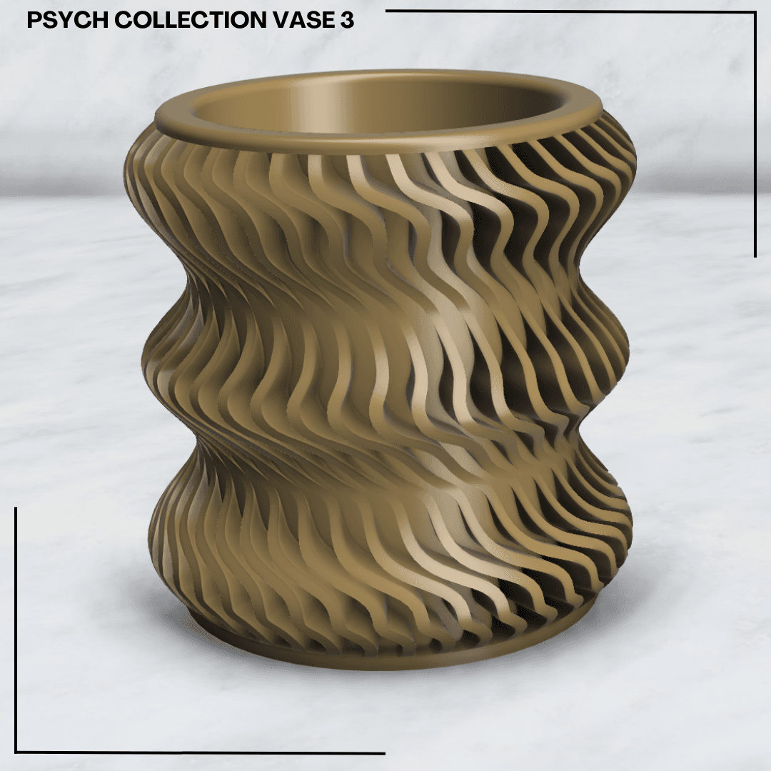 Psych Vase Collection  3d model