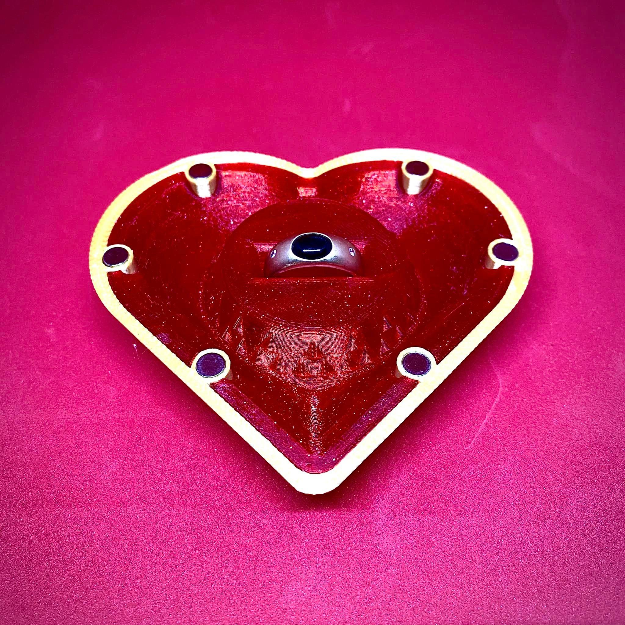 L.O.Z Heart Container Ring Box 3d model