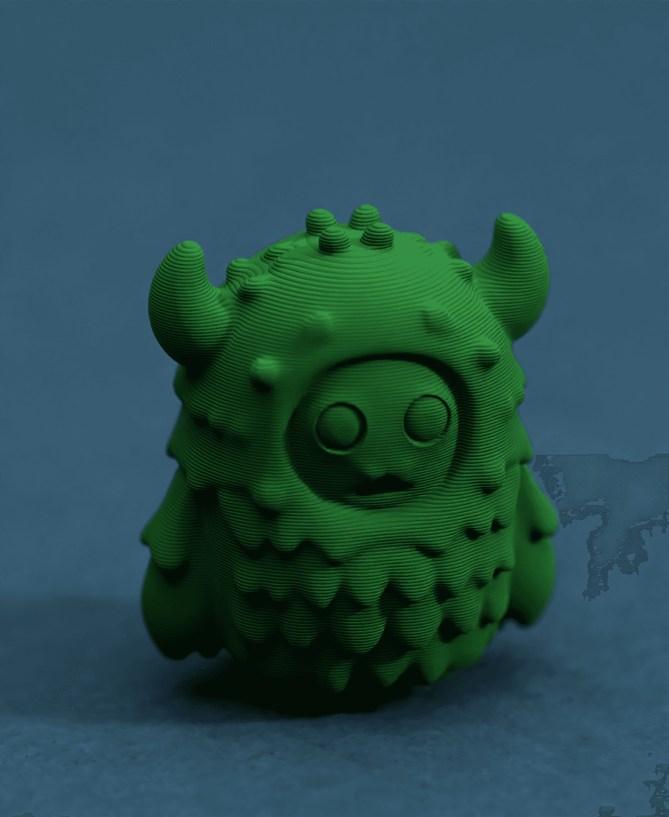 Reg the Monster Cute 3d model