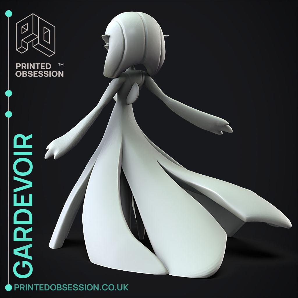 Gardevoir - Pokemon - Fan Art 3d model