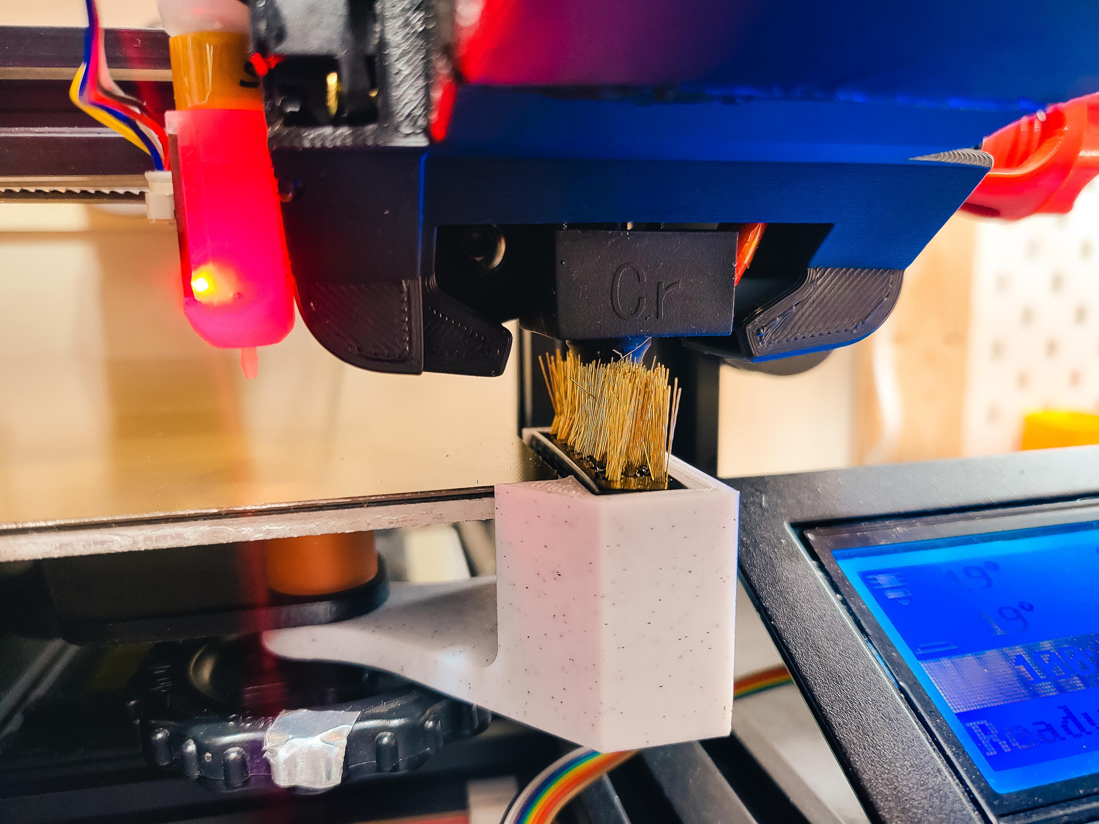 Ender 3 Pro Nozzle Wipe Attachment 3d model