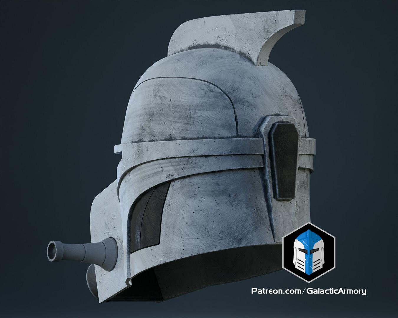 SCUBA Trooper Helmet - 3D Print Files 3d model