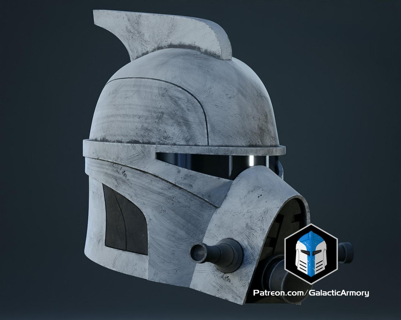 SCUBA Trooper Helmet - 3D Print Files 3d model