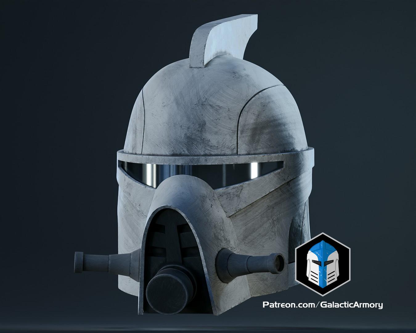 SCUBA Trooper Helmet - 3D Print Files 3d model