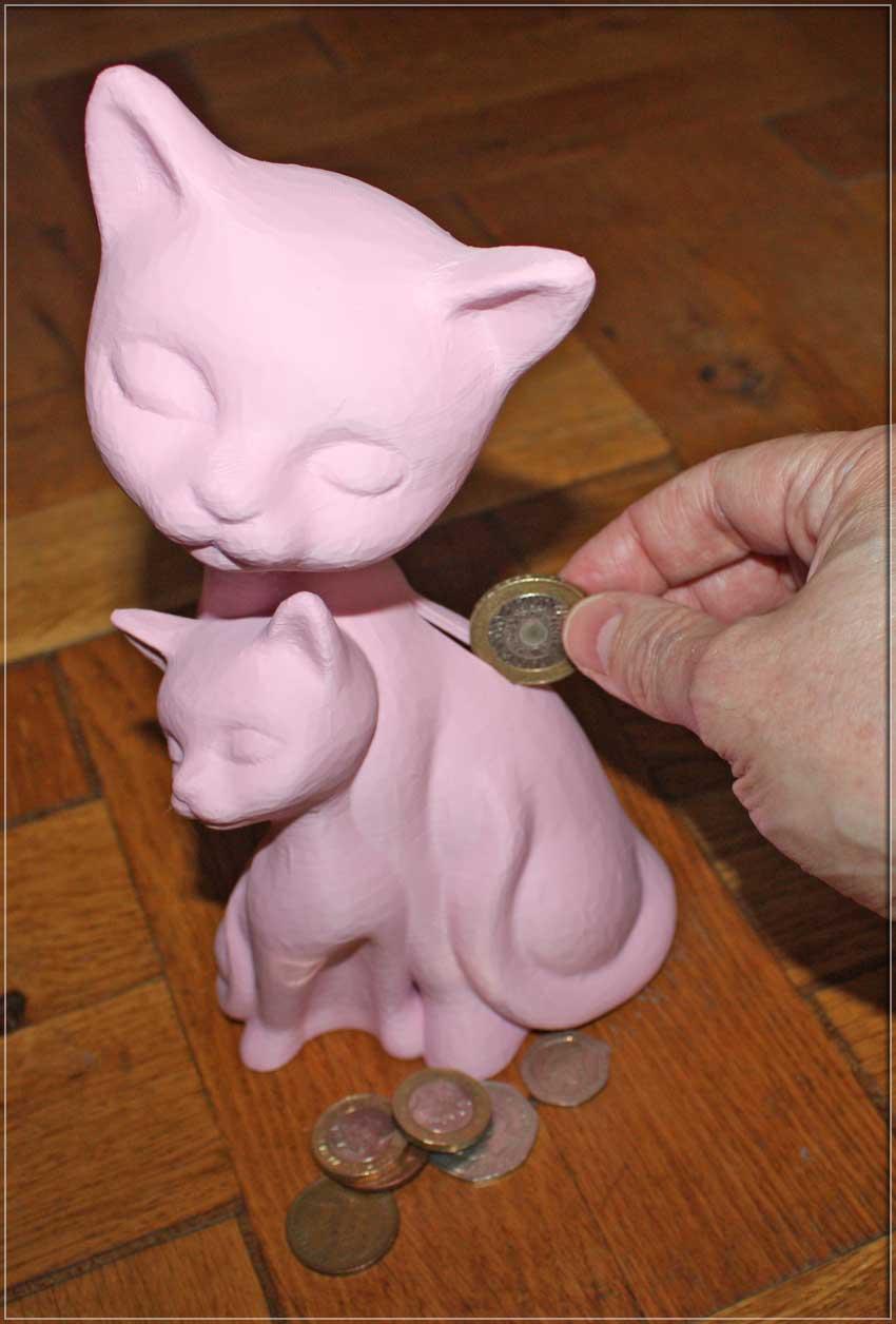 CAT MONEYBOX 3d model