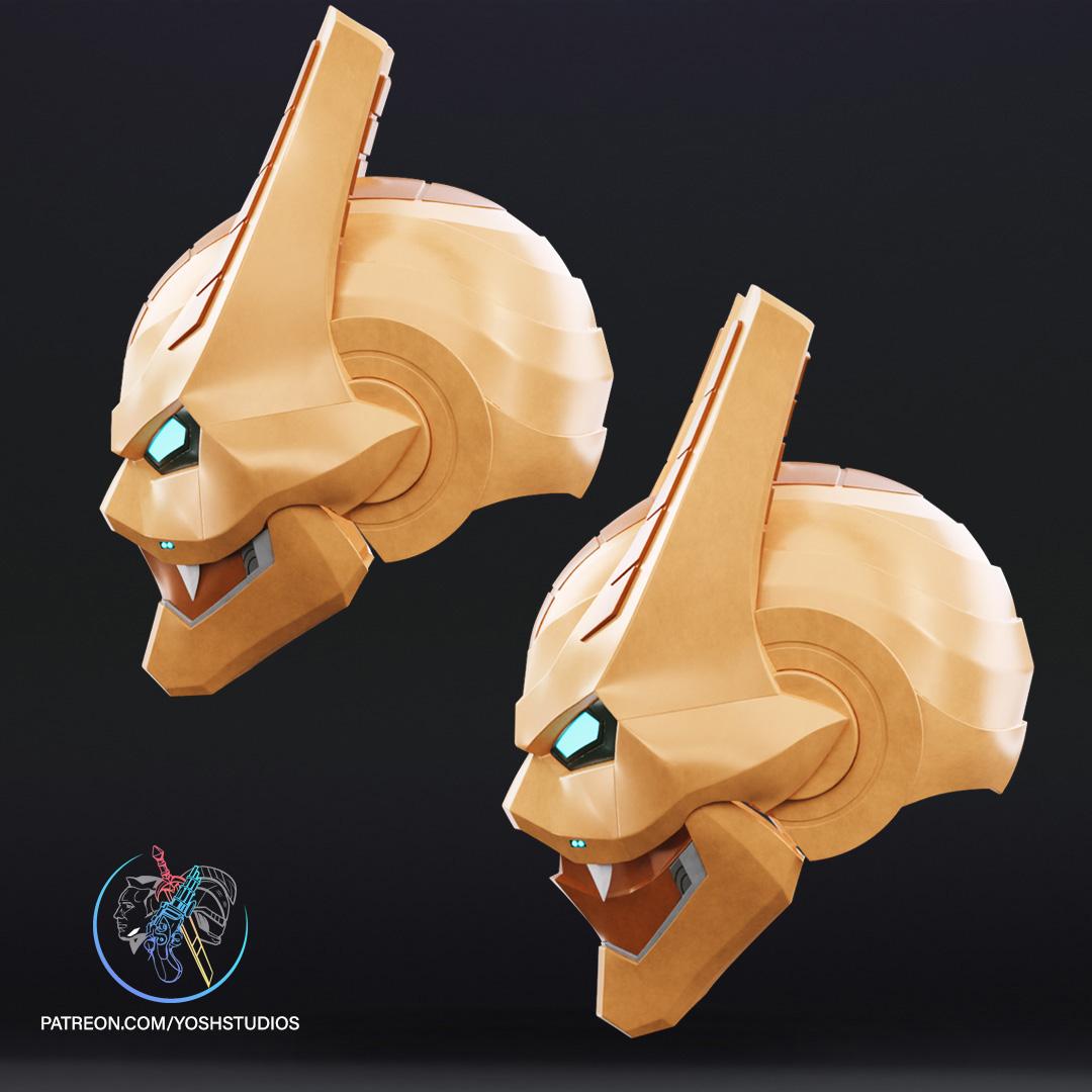 Iron Man Charizard Blazing Edge Helmet 3D Print File STL 3d model