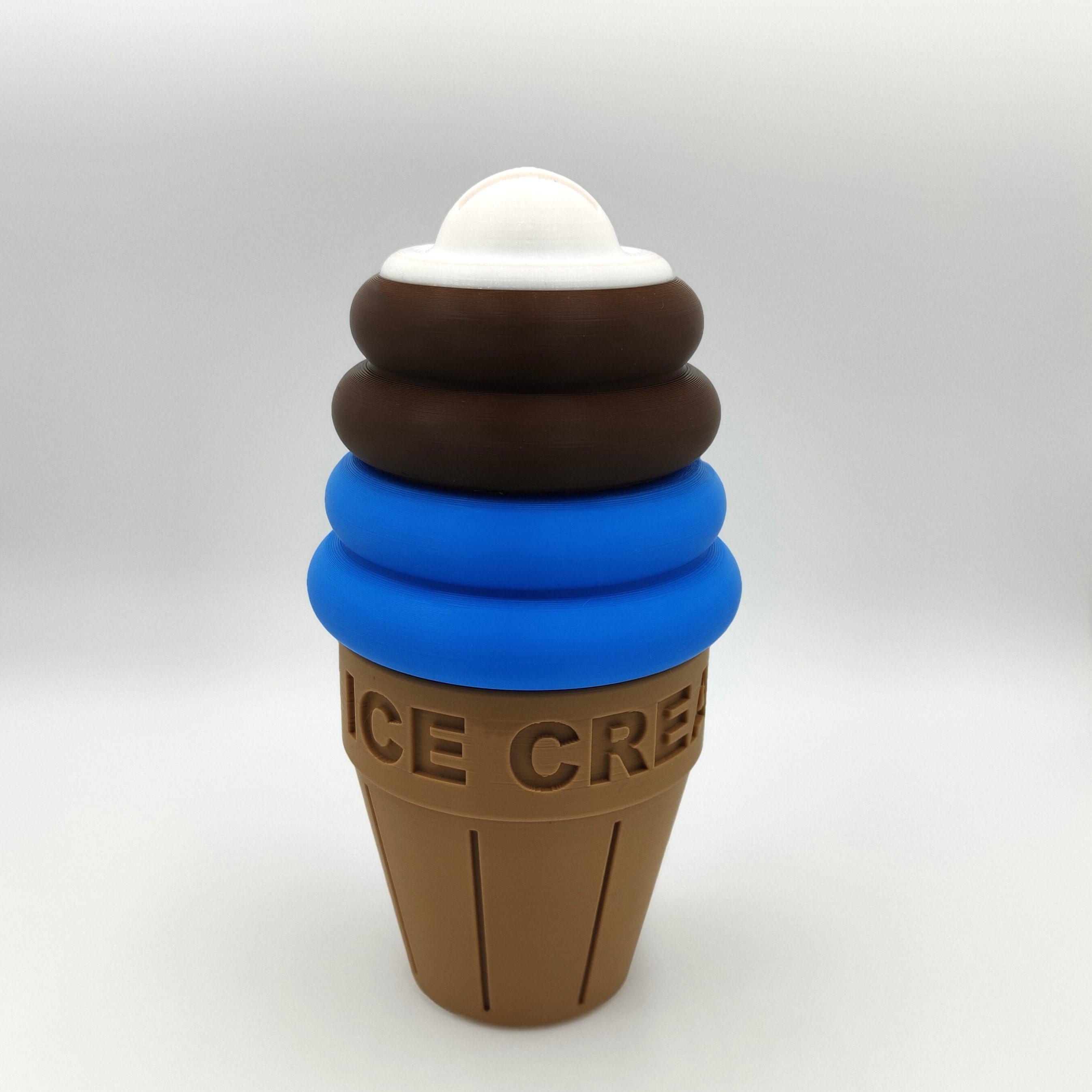 Ice Cream MoneyBox 3d model