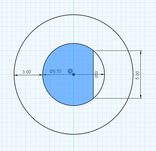 Oven Knob Replacement (Parametric) 3d model