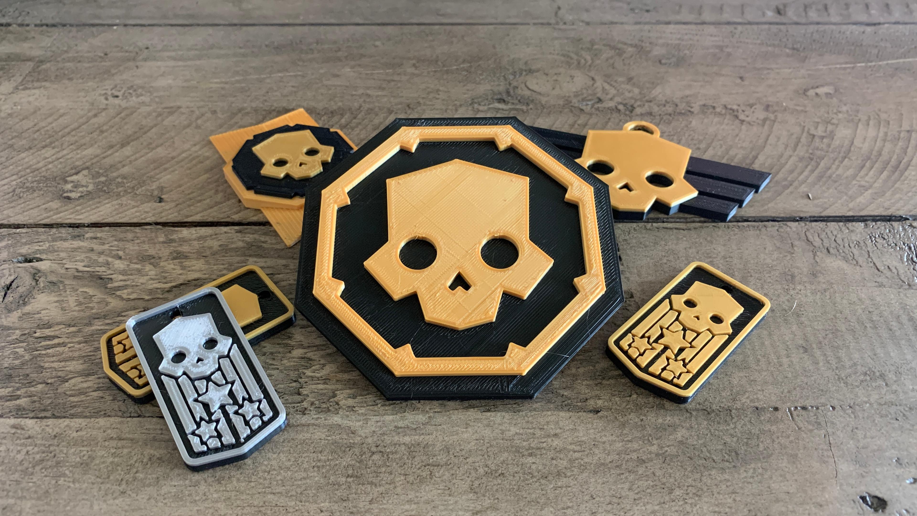 Helldivers 2 Coasters 3d model