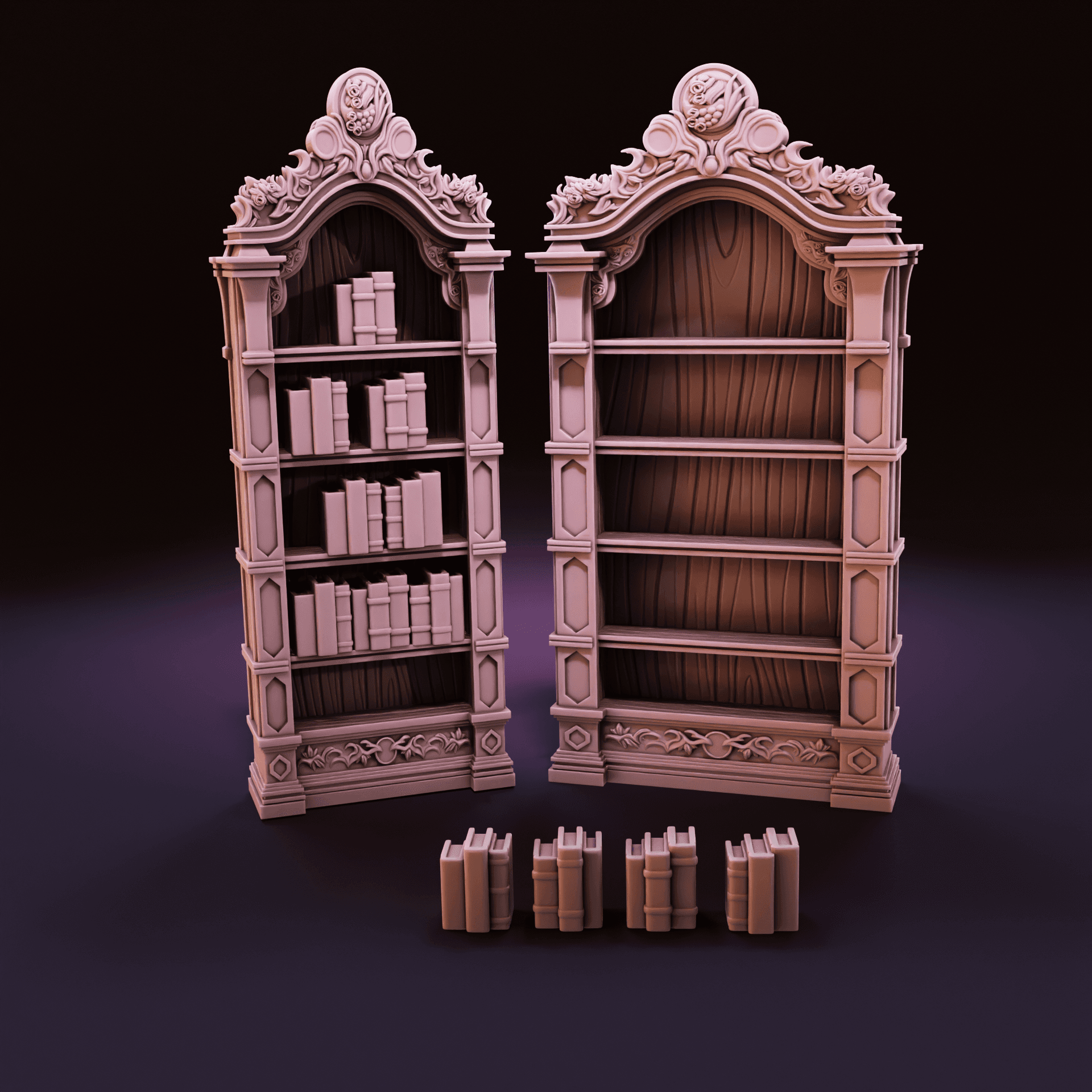 Bookshelf 3d model