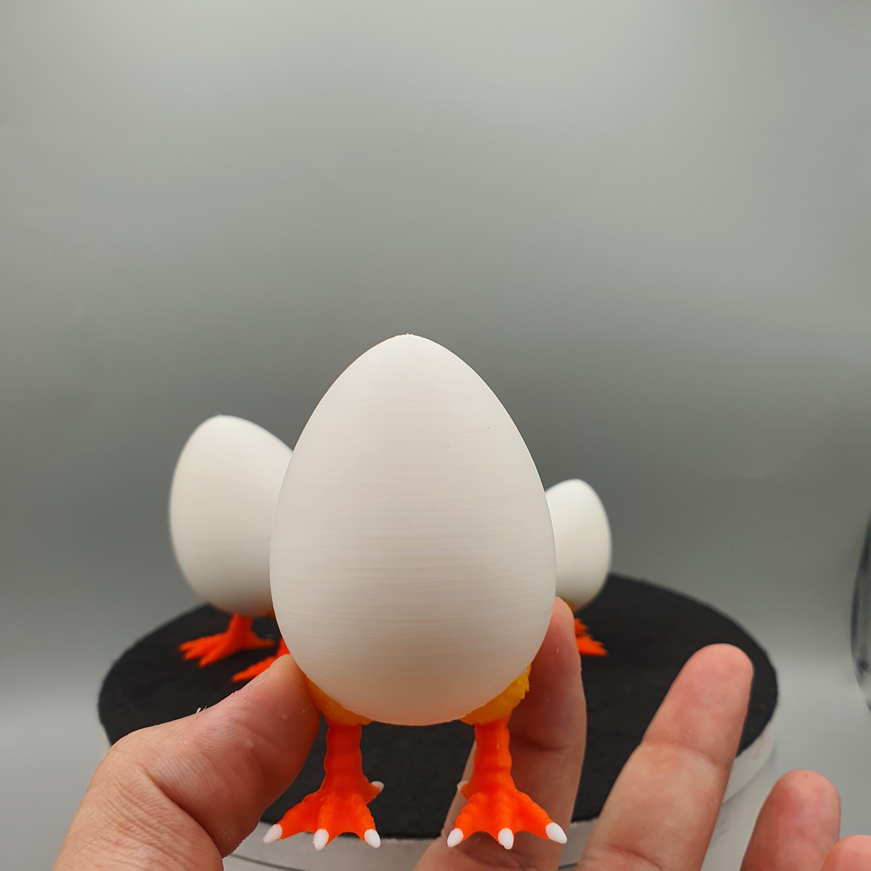 Chicken Egg Runaway Special 3d model