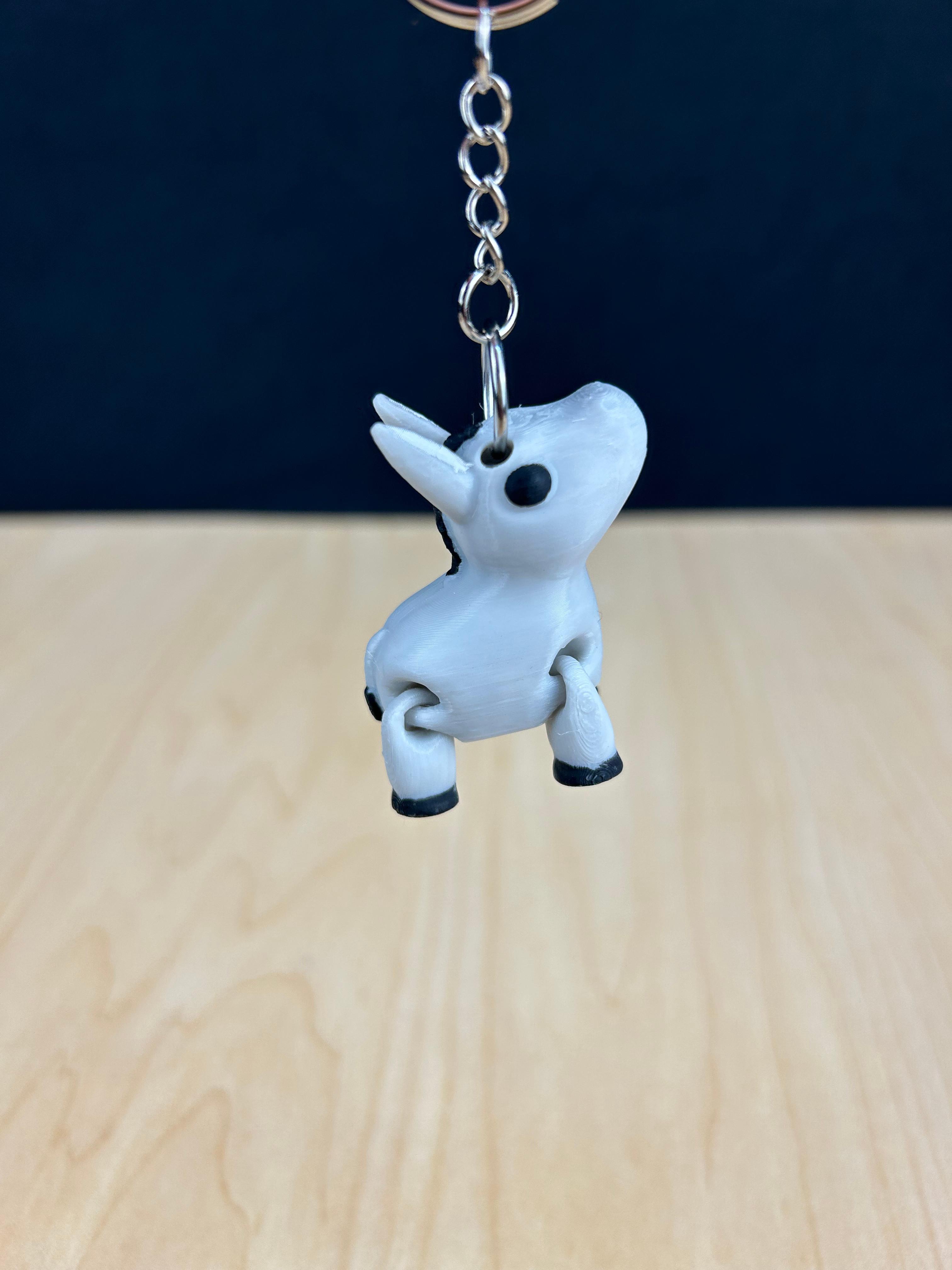 Donkey Keychain 3d model