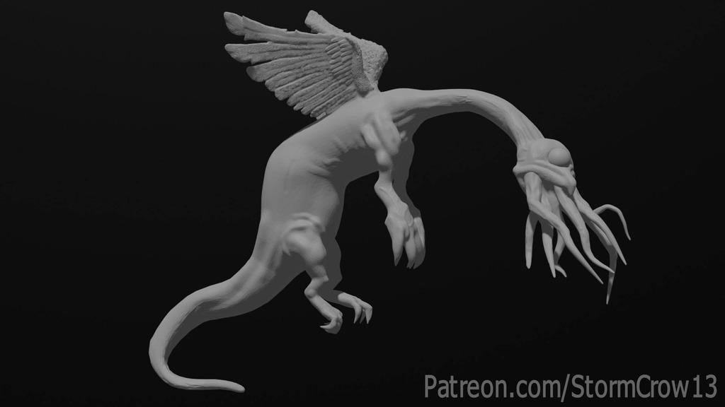 SnallyGaster 3d model