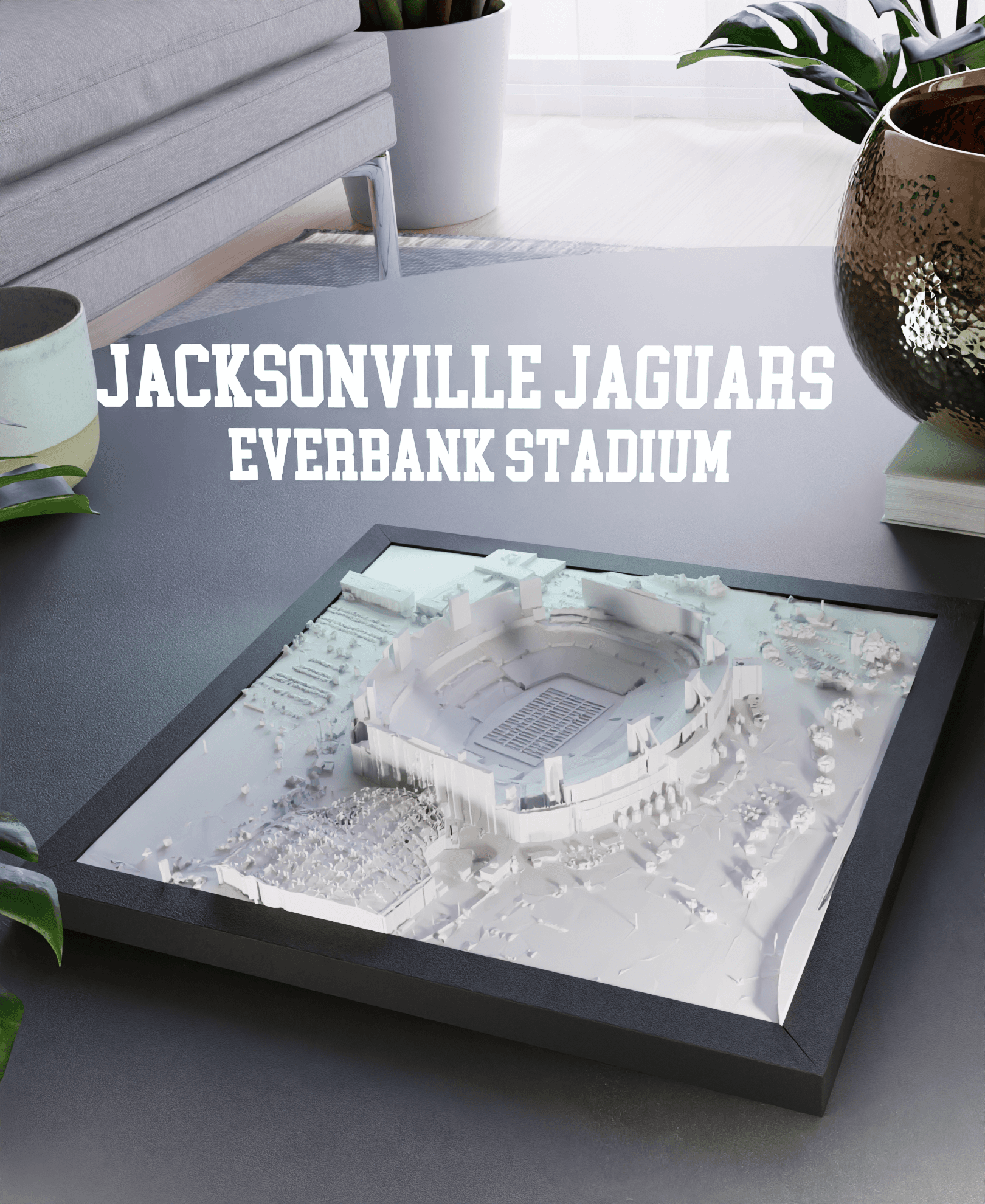 Jacksonville Jaguars - EverBank Stadium 3d model