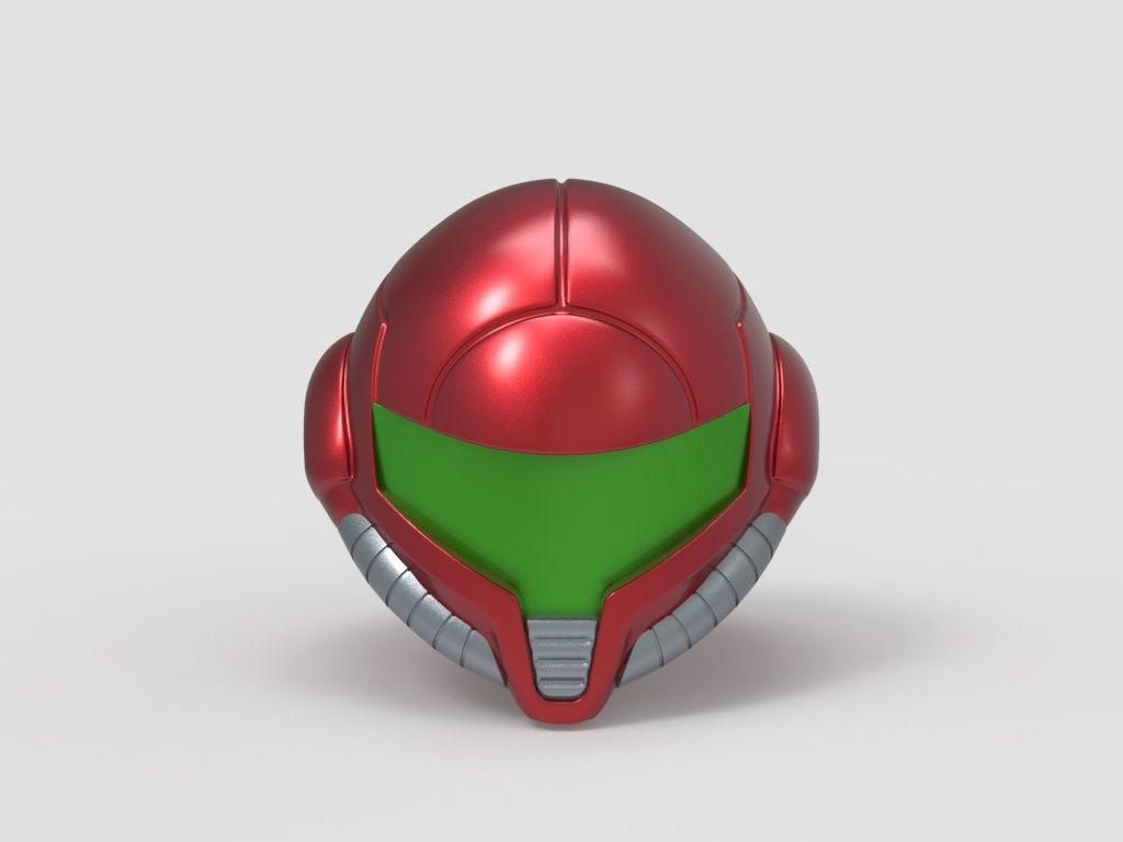 Samus Helmet 3d model